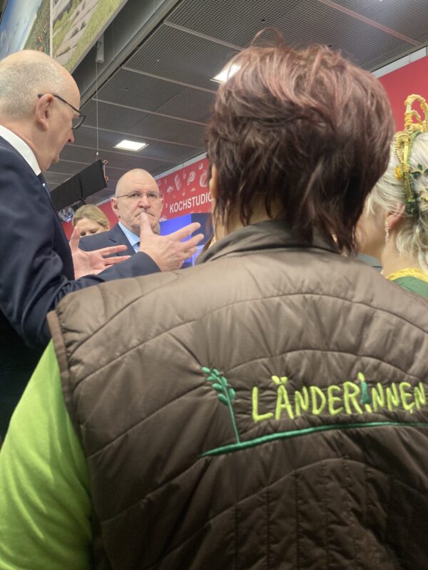 Der MKS-Fall in Brandenburg überschattete die Grüne Woche...